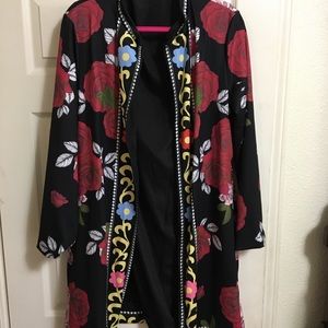 Women's light long jacket